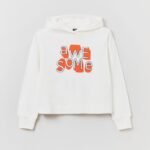 OVS Hoodie W/Pri Egret