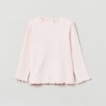 OVS Rib Tshirt Heavenly Pin