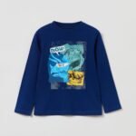 OVS T-Shirt L/S Blue Depths