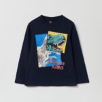 OVS T-Shirt L/S Dark Sapphir