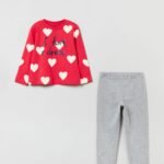 OVS Jogging Set Strawberry/Lt