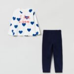 OVS Jogging Set Off-White/Dk