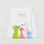 OVS T-Shirt W/Print Butter(Pe