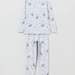 OVS Pyjama Sp 3/ Lt Grey Mel