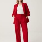 OVS Tro314 Pants Haute Red