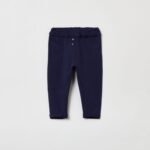 OVS Solid Jogger W/Ruffle Blu