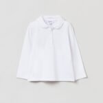 OVS Piquet Polo W/Ruffle Opti