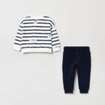 OVS Jogging Set Navy 24 White