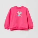 OVS Sweatshirt W/Print Fuchsi