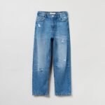 OVS Mom Fit Denim Md Blue W/W