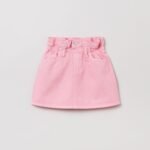 OVS Drill Color Skirt Bubble