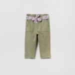 OVS Green Pants W/Aop Sas Gre