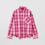 OVS Checked Shirt Pink Check
