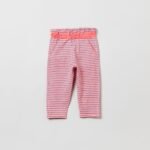 OVS Aop Pants W/Band Pink Aop