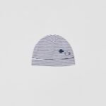 OVS Striped Hat Off White / N