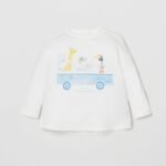 OVS T-Shirt W/Print Off White