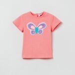 T-Shirt W/Application Cor
