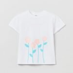 OVS T-Shirt W/Print White( Fl