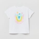 OVS T-Shirt W/Print White (Ra