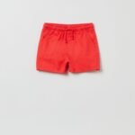 OVS Twill Short Red