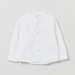 OVS Embossed White Shirt Whit