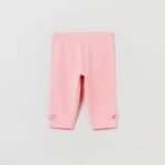 OVS Solid Leggings W/Applic C