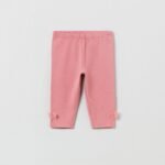 OVS Solid Leggings W/Applic D