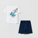OVS Sp Pja Short 3-10 White/