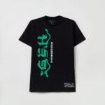 OVS Tshirt Ss W/Print Black