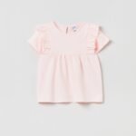 OVS Solid Slub Tshirt Veiled