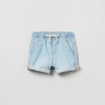 OVS Denim Short Forget-Me-Not