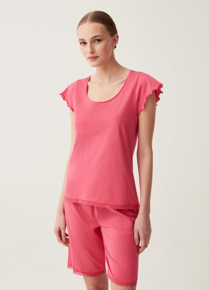 521 Top Fuchsia Pink - Image 2