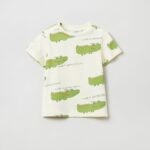 OVS Aop Crocodile Lt Yellow 7