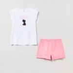 OVS Pyjama Ss +Bottom Aop