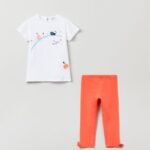 OVS T Shirt Ss + 3/4 Legging
