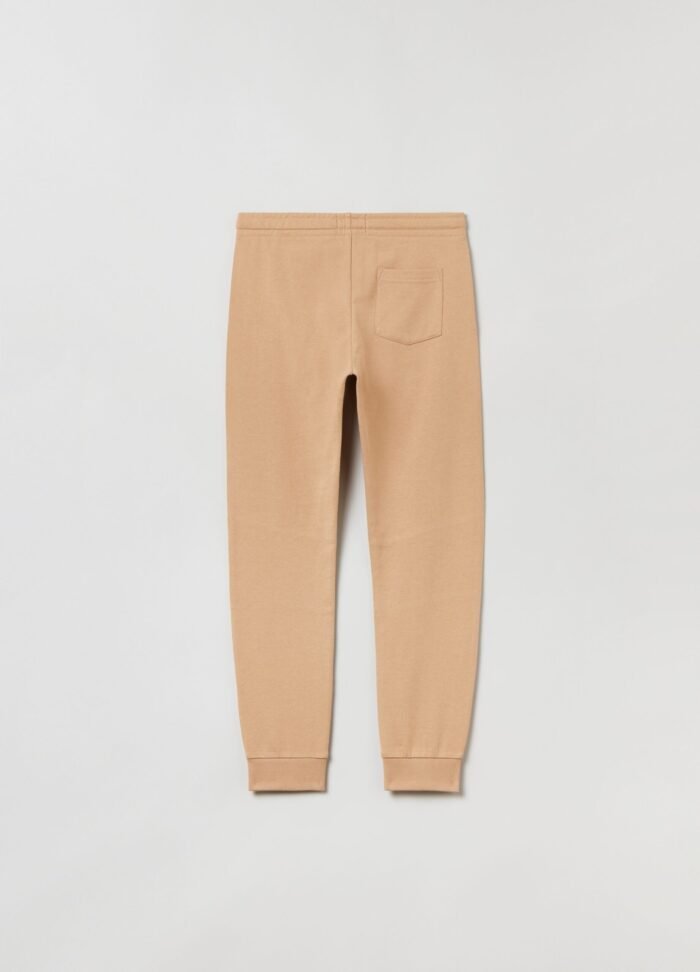 Jogger W/ Pkt Beige - Image 2