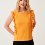 OVS Solid Tank T Apricot