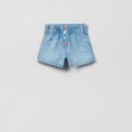 OVS Denim Shorts W/Sash Mediu