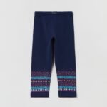 OVS Aop Legging 3/4 Deep Blue