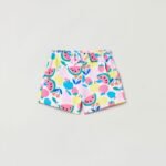 OVS Aop Jersey Short White Ao