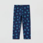 OVS Aop Legging 3/4 Deep Blue
