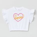 OVS T-Shirt Cropped White
