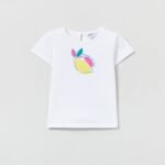 OVS T-Shirt W/Glitter Print W
