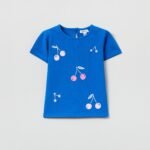 OVS T-Shirt W/Glitter Print B