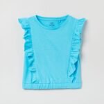 OVS T-Shirt W/Rouches Acquari