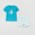 OVS Short Pyjama Lake Blue