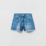 OVS Denim Short Wide Leg Lt W