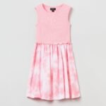 OVS Dress Tye Dye Dk Rose