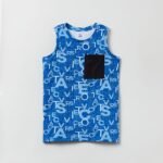 OVS Tkn Deep Dyed +Pkt Blue
