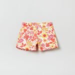 OVS Aop Terry Shorts White/Or